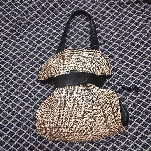 Renato Angi Beige Bag Flower Leather Strap Handbag - Picture 14 of 15